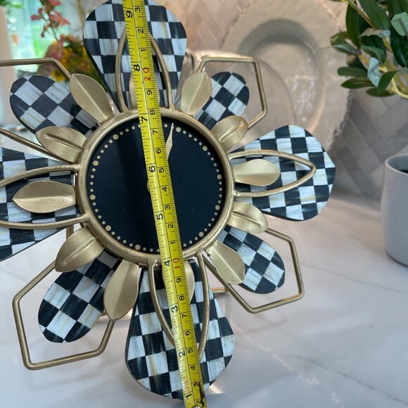 MacKenzie-Childs Blooming Desk / Mantle Clock-NEW - Picture 9 of 16
